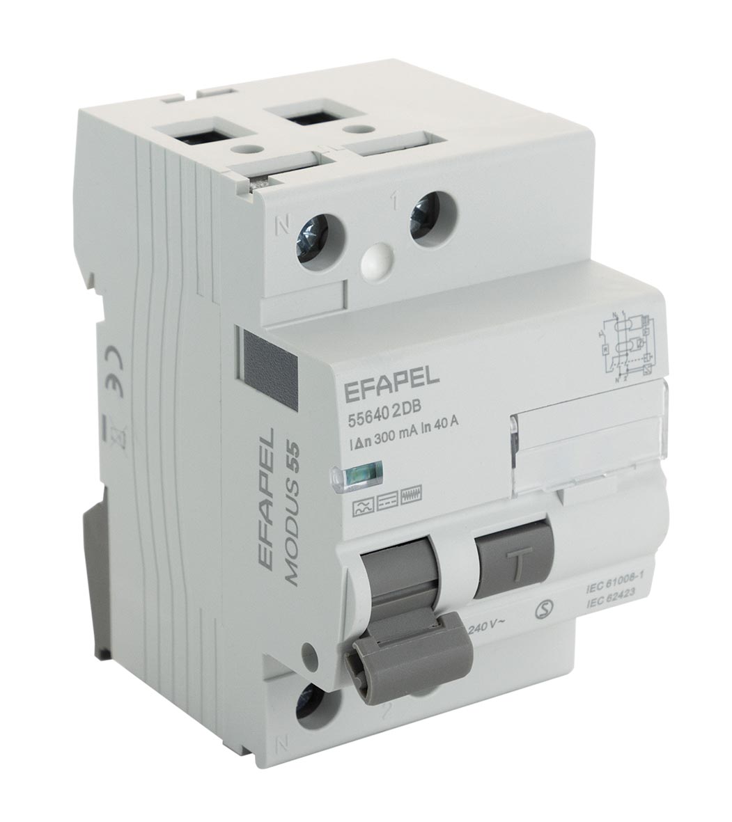 Interruptor Diferencial  2P - 300 mA <strong> (Classe B)