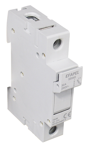 Seccionador Porta Fusíveis Unipolar 10x38